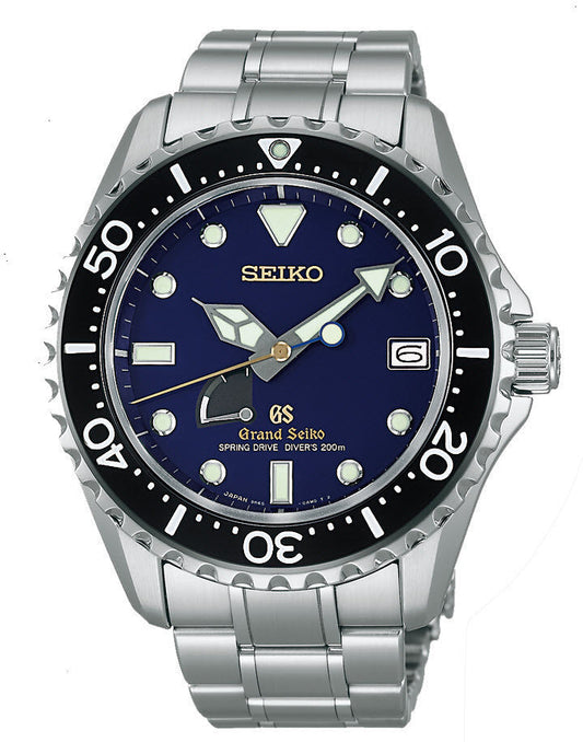 Grand Seiko Watch Spring Drive Diver Blue Limited Edition D