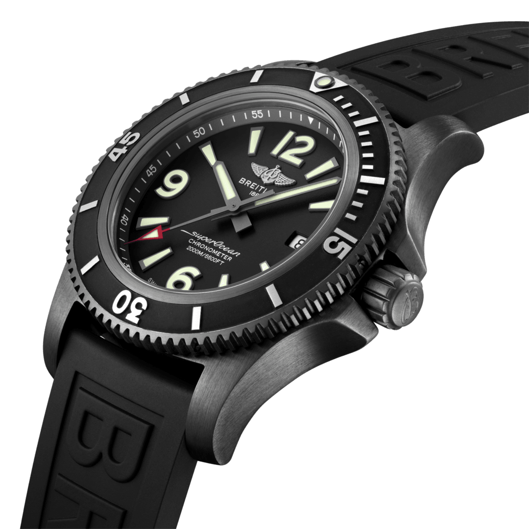 Breitling Watch Superocean Automatic 46 Blacksteel Black D