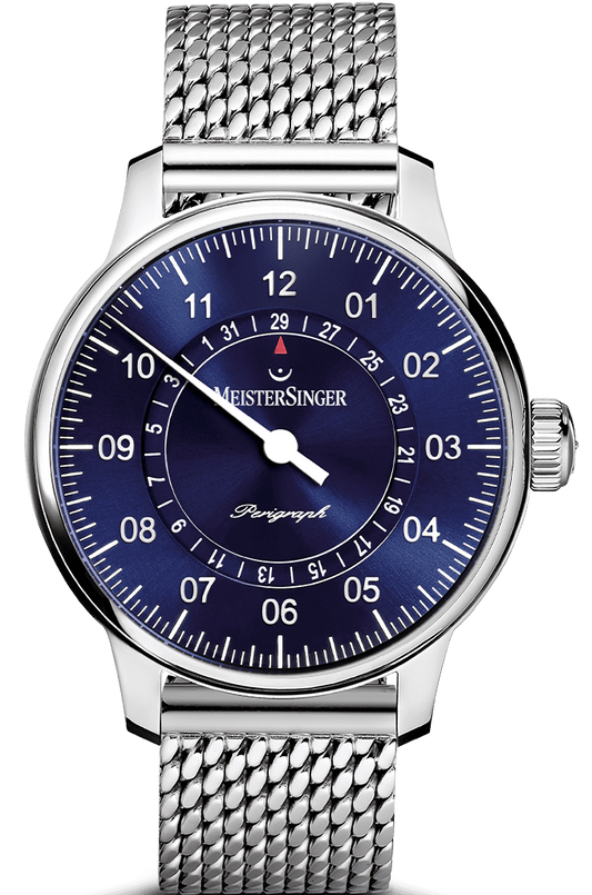 MeisterSinger Watch Perigraph Milanaise Bracelet