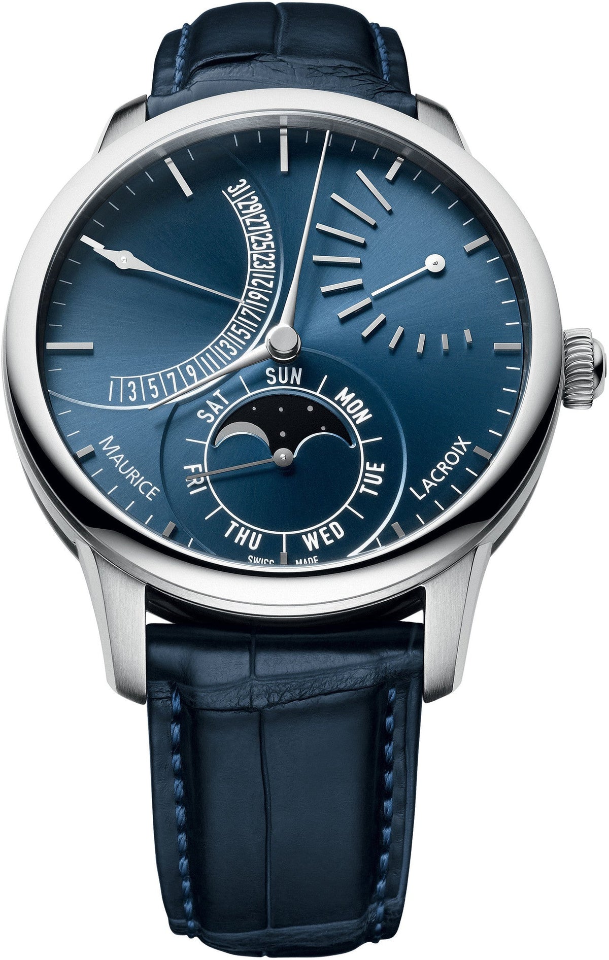 Maurice Lacroix Watch Masterpiece Lune Retrograde