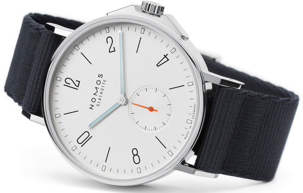 Nomos Glashutte Watch Ahoi Steel Back