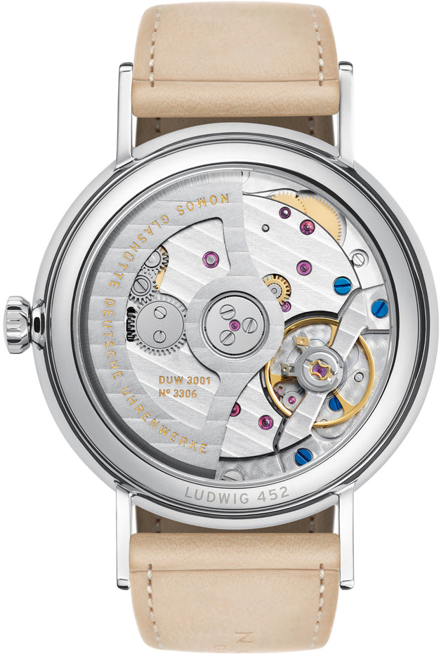 Nomos Glashutte Watch Ludwig Neomatik Champagner Sapphire Crystal
