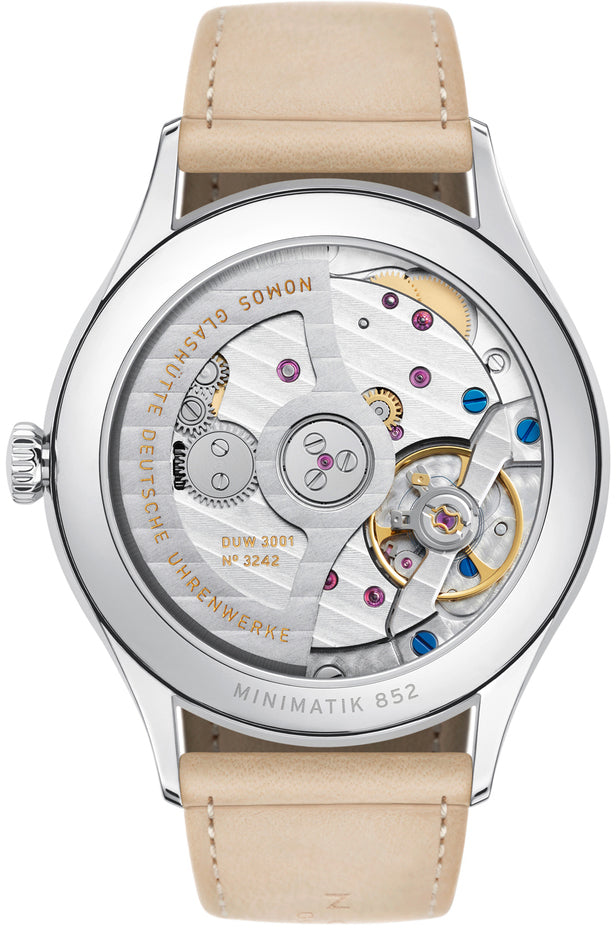Nomos Glashutte Watch Minimatik Champagner Sapphire Crystal
