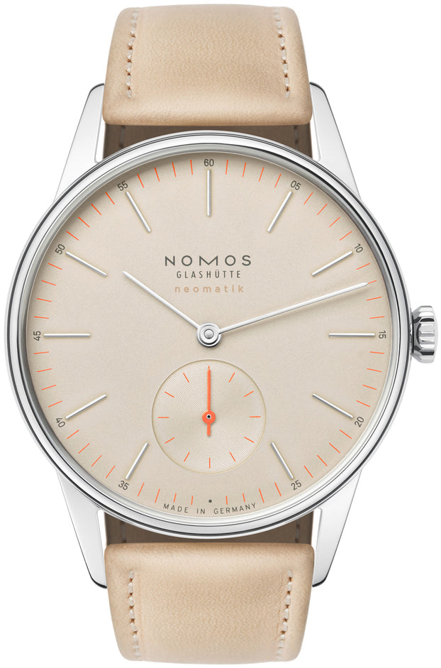 Nomos Glashutte Watch Orion Neomatik Champagner Sapphire Crystal