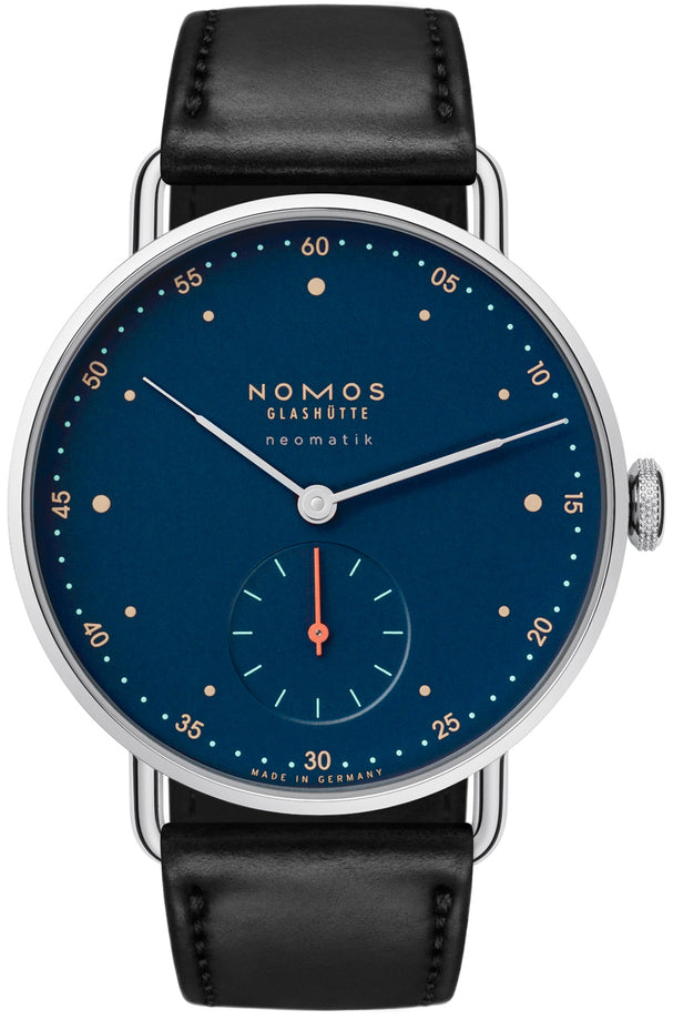 Nomos Glashutte Watch Metro Neomatik Nachtblau Sapphire Crystal