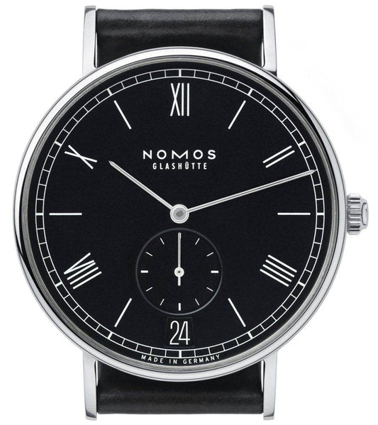 Nomos Glashutte Ludwig Automatic Datum Anthracite Glasboden
