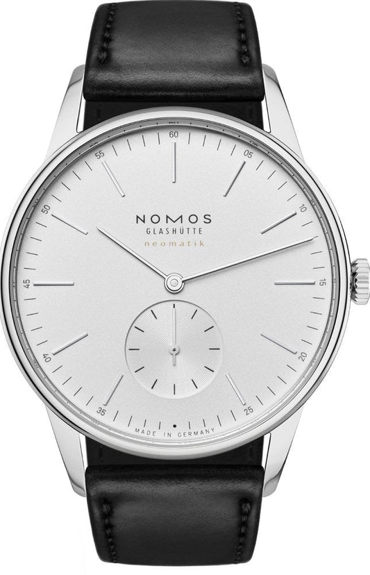 Nomos Glashutte Watch Orion Neomatik 39 White Sapphire Crystal