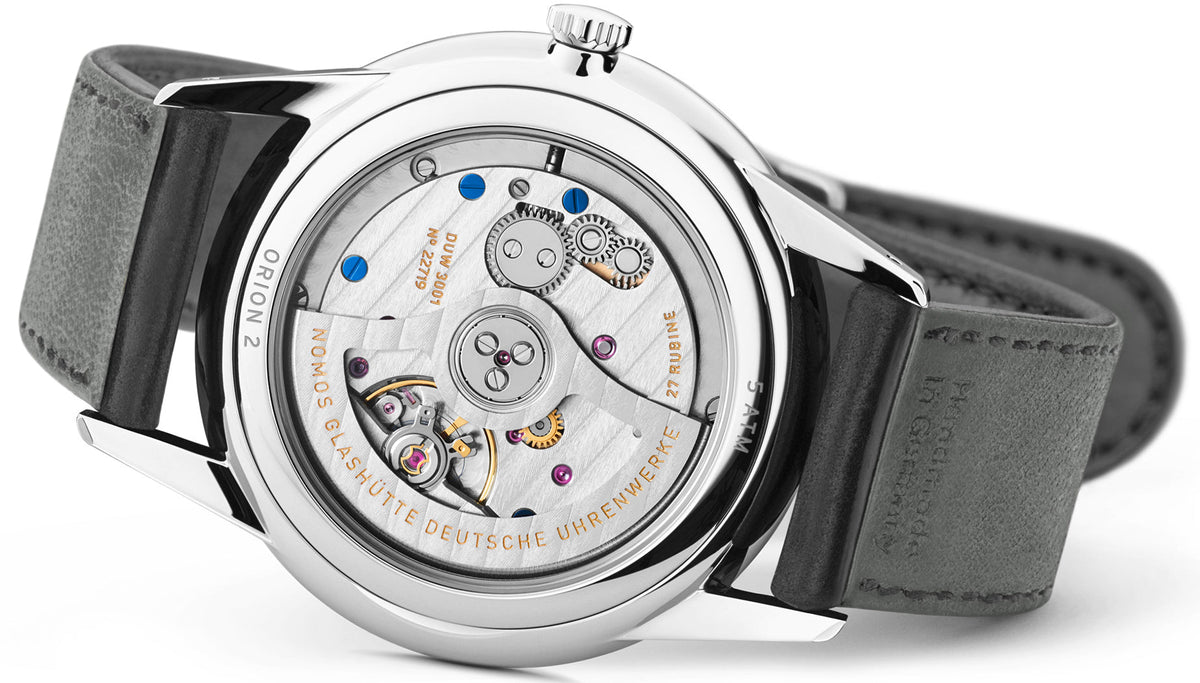 Nomos Glashutte Watch Orion Neomatik 39 White Sapphire Crystal