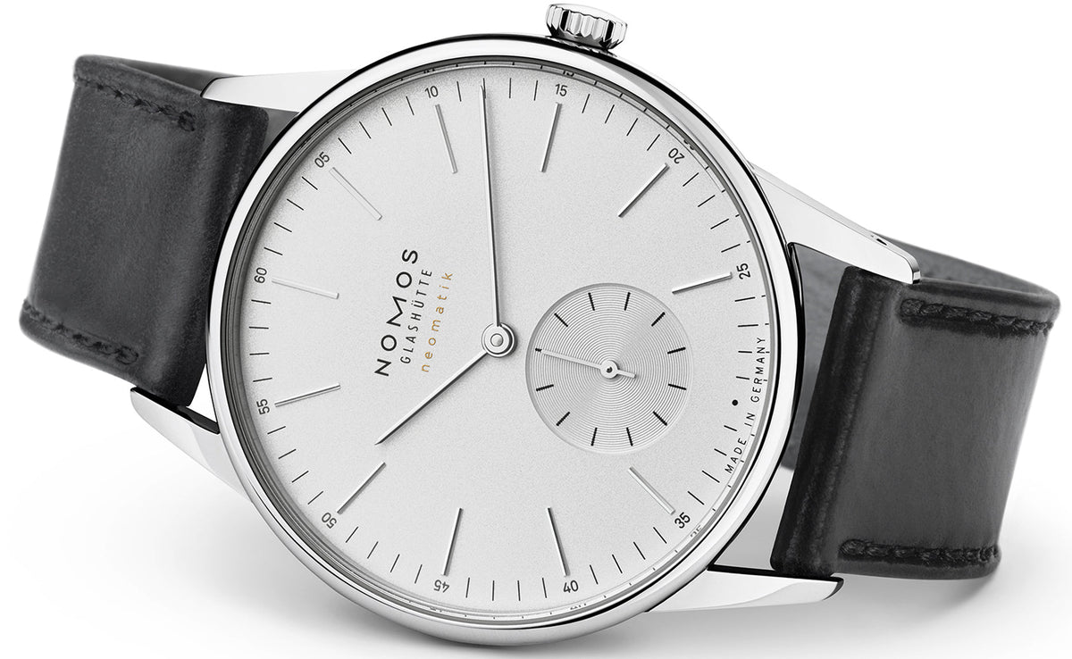 Nomos Glashutte Watch Orion Neomatik 39 White Sapphire Crystal