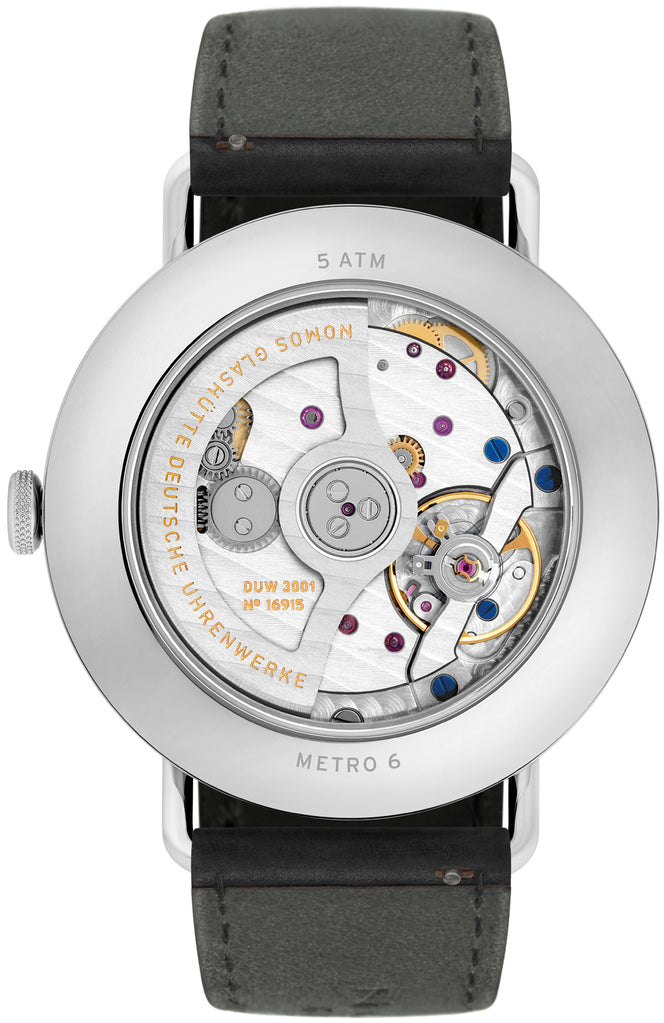 Nomos Glashutte Watch Metro Neomatik 39 Midnight Blue Sapphire Crystal