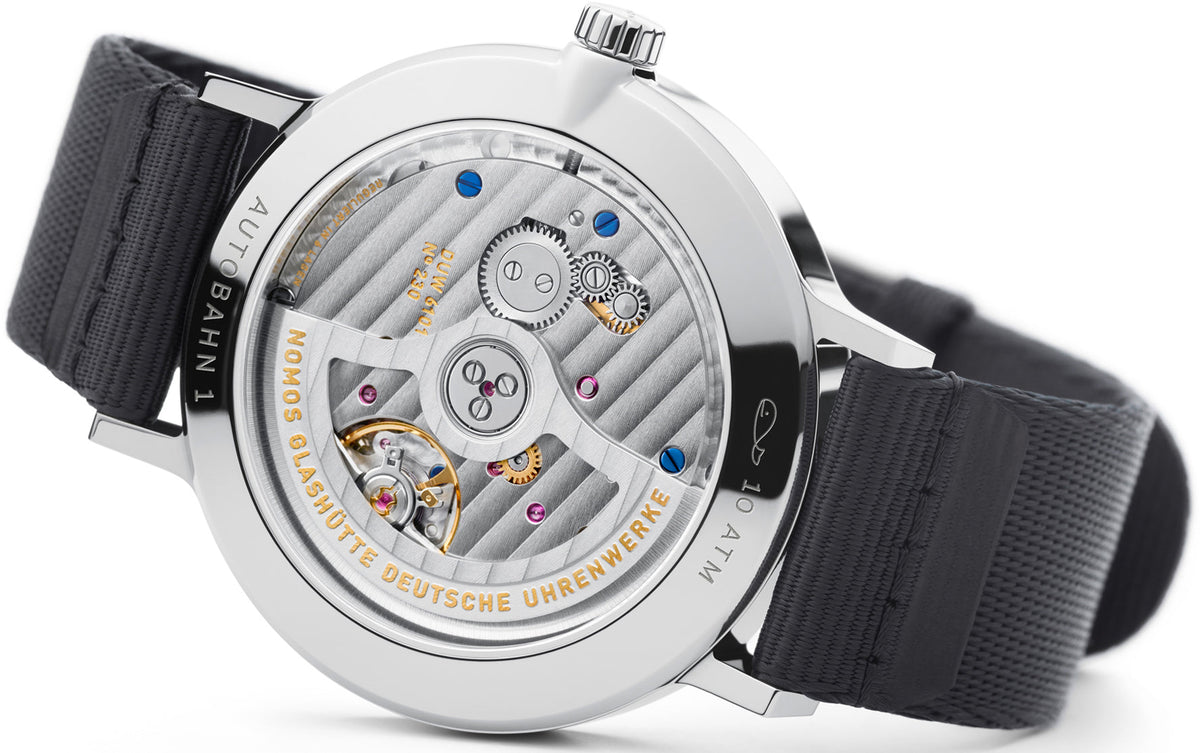Nomos Glashutte Watch Autobahn Neomatik 41 Date Sapphire Crystal