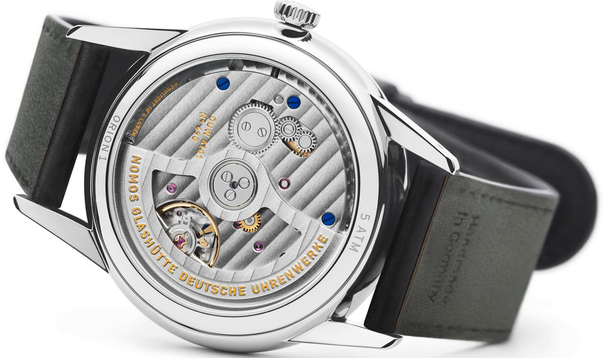 Nomos Glashutte Watch Orion Neomatik 41 Date Sapphire Crystal