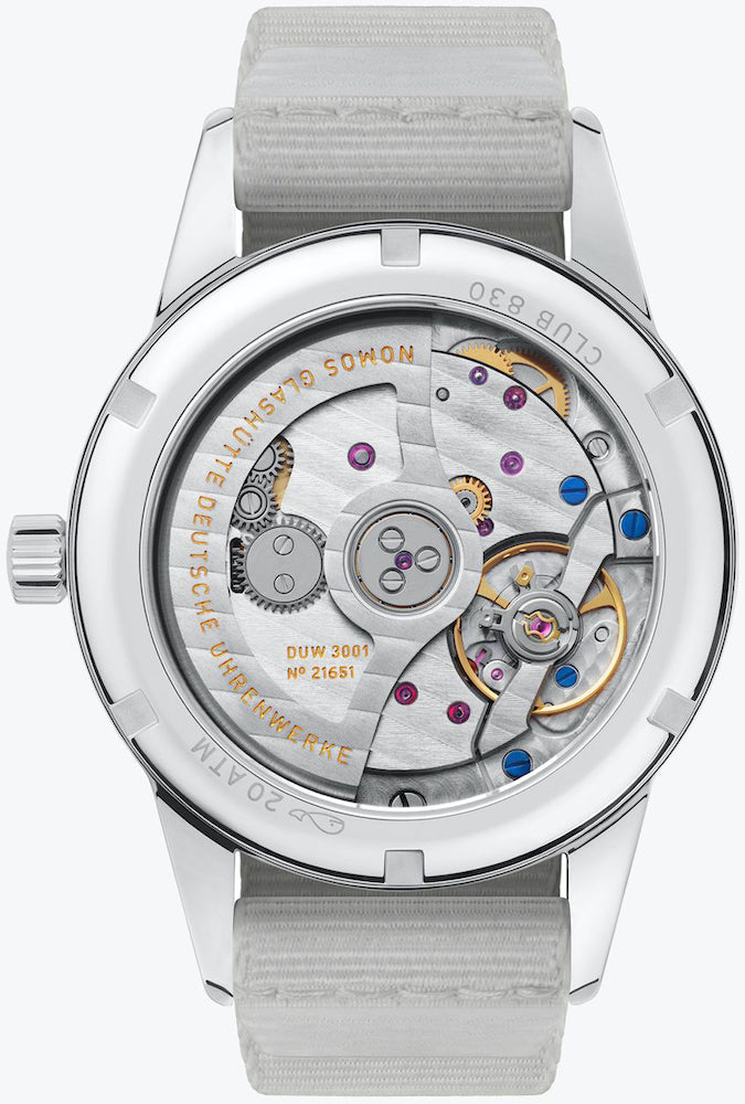 Nomos Glashutte Watch Club Aqua Neomatik Sapphire Crystal