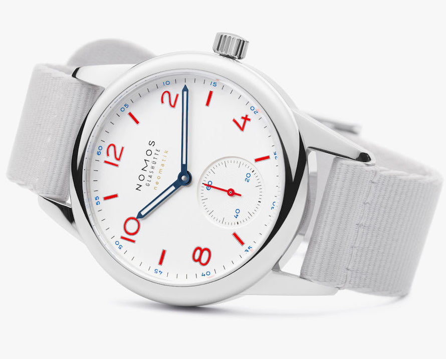 Nomos Glashutte Watch Club Aqua Neomatik Sapphire Crystal