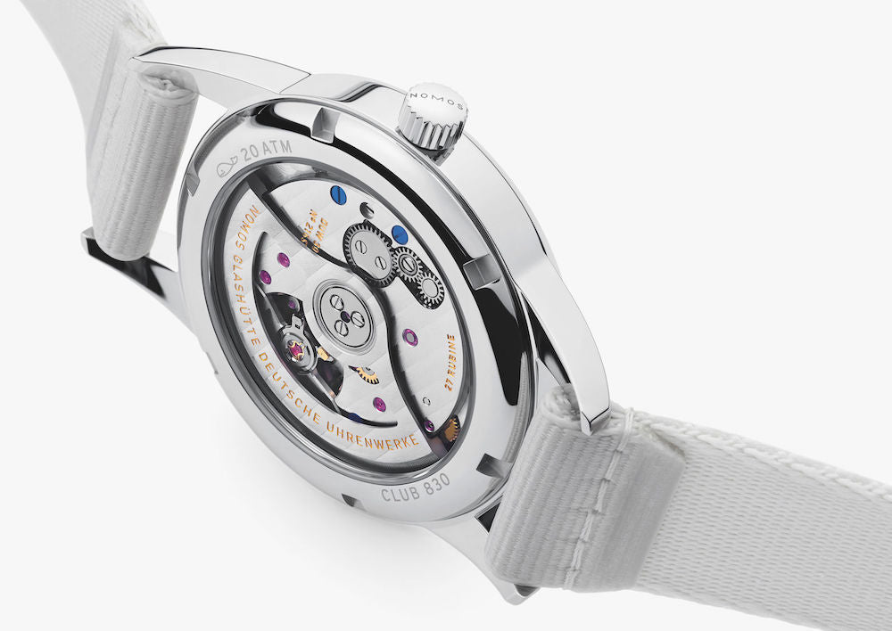Nomos Glashutte Watch Club Aqua Neomatik Sapphire Crystal