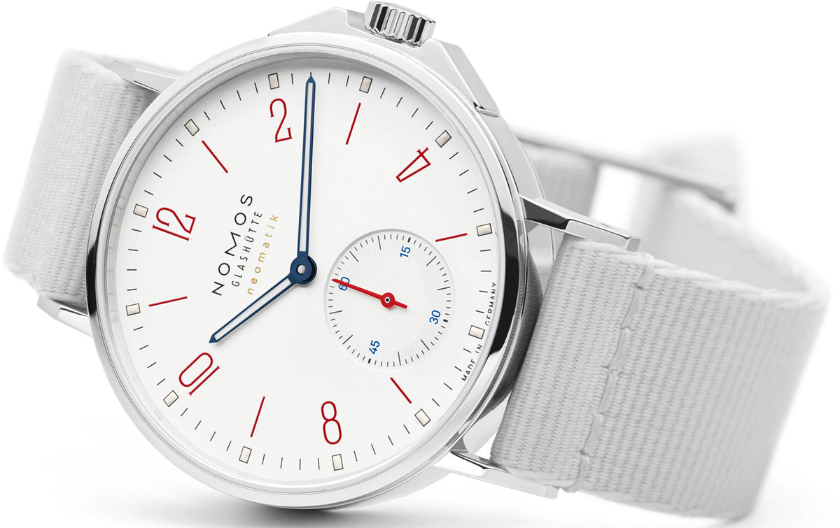 Nomos Glashutte Watch Ahoi Aqua Neomatik Sapphire Crystal