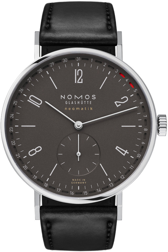 Nomos Glashutte Watch Tangente Neomatik 41 Update Ruthenium Sapphire Crystal