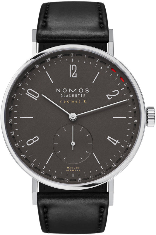 Nomos Glashutte Watch Tangente Neomatik 41 Update Ruthenium Sapphire Crystal