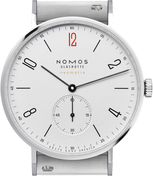 Nomos Glashutte Watch Tangente Neomatik 39 Arzte Ohne Grenzen Limited Edition