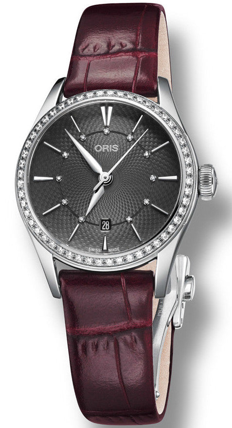 Oris Watch Artelier Lady Date Leather