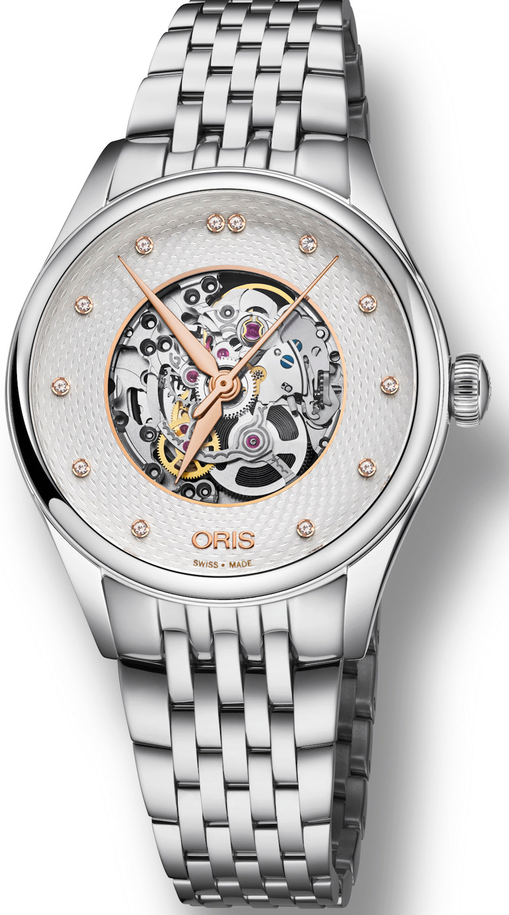 Oris Watch Artelier Skeleton Diamond
