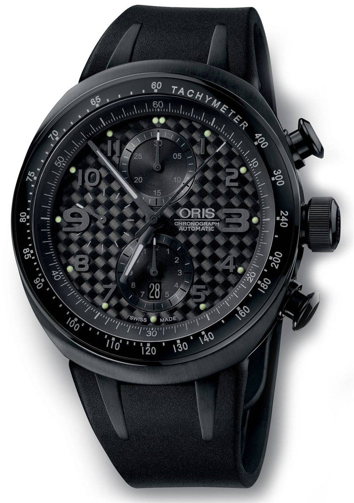 Oris TT3 Chronograph Black Rubber D