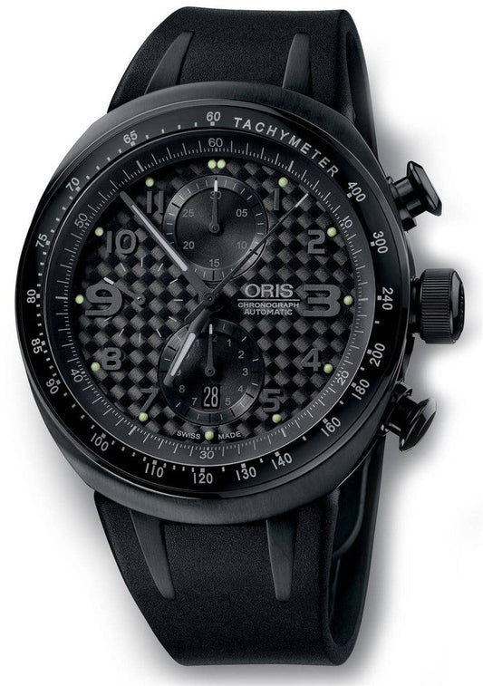 Oris TT3 Chronograph Black Rubber D