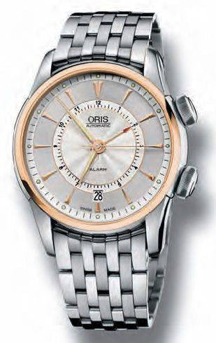 Oris Watch Artelier Alarm 18K Bracelet D