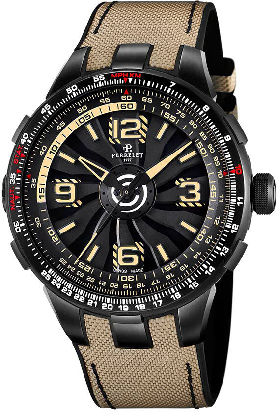 Perrelet Watch Turbine Pilot Grand Raid Limited Edition