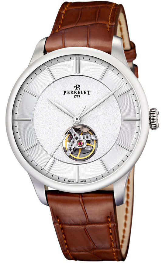 Perrelet Watch First Class 3 Hands Open Heart