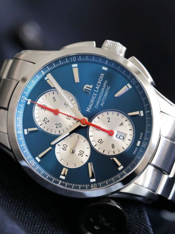 Maurice Lacroix Watch Pontos Day Chrono Mens