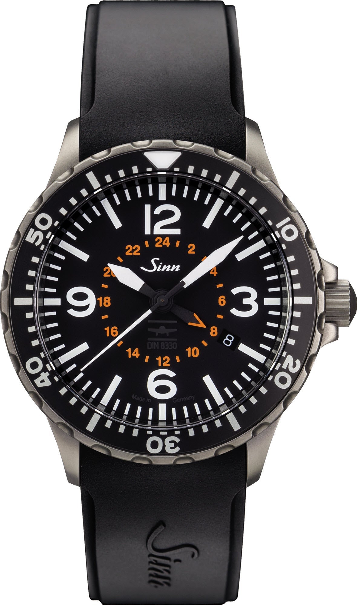 Sinn Watch 857 UTC VFR Silicon Mens