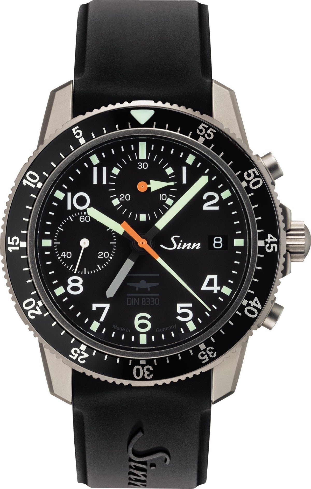 Sinn Watch 103 Ti UTC IFR Silicon Mens