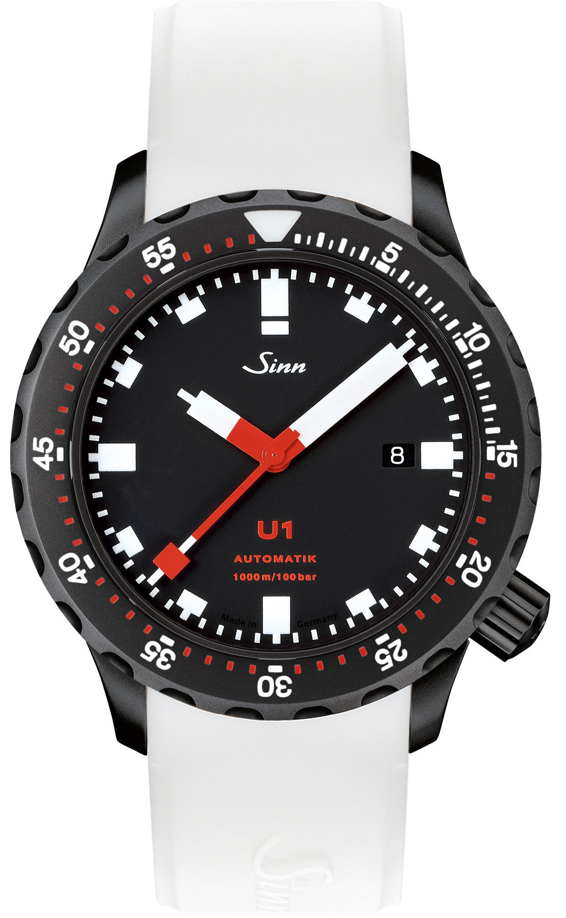 Sinn Watch U1 S Silicone White