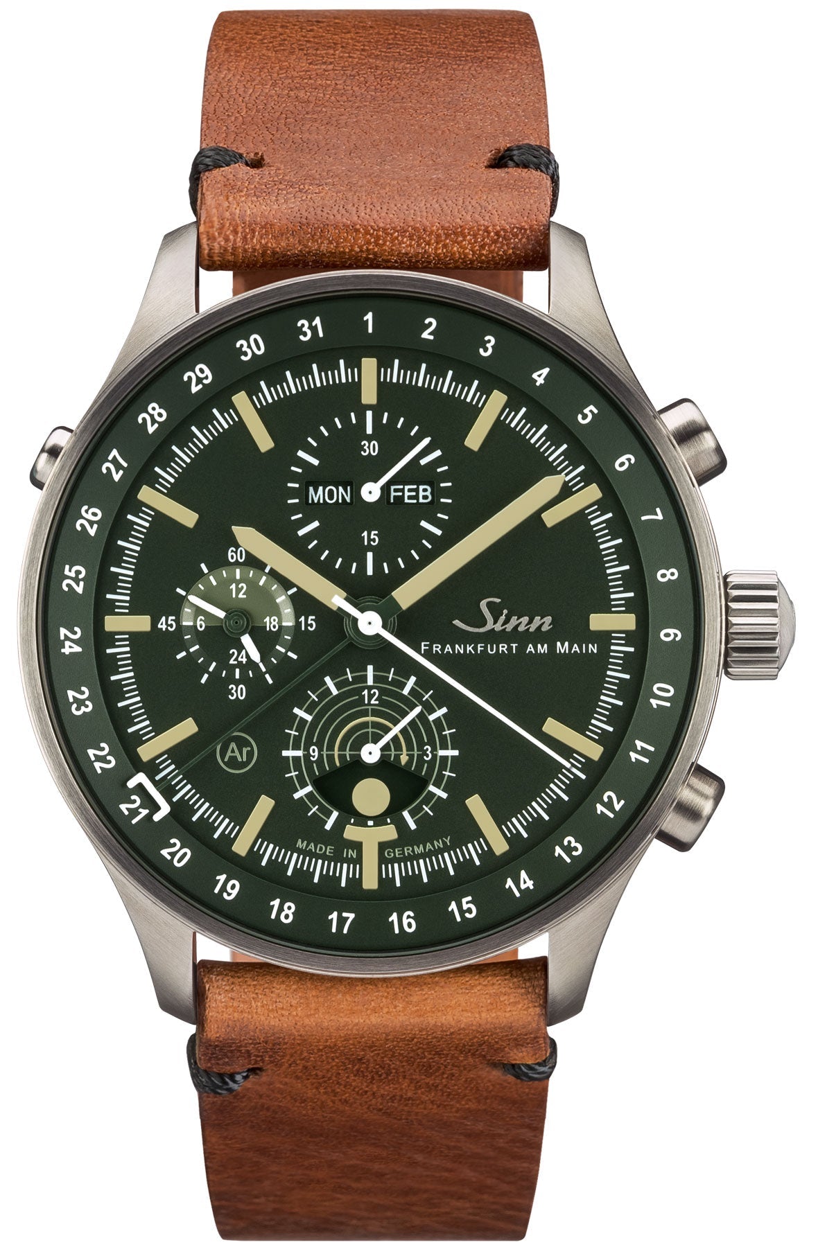 Sinn Watch 3006 Hunting Vintage Cowhide Brown