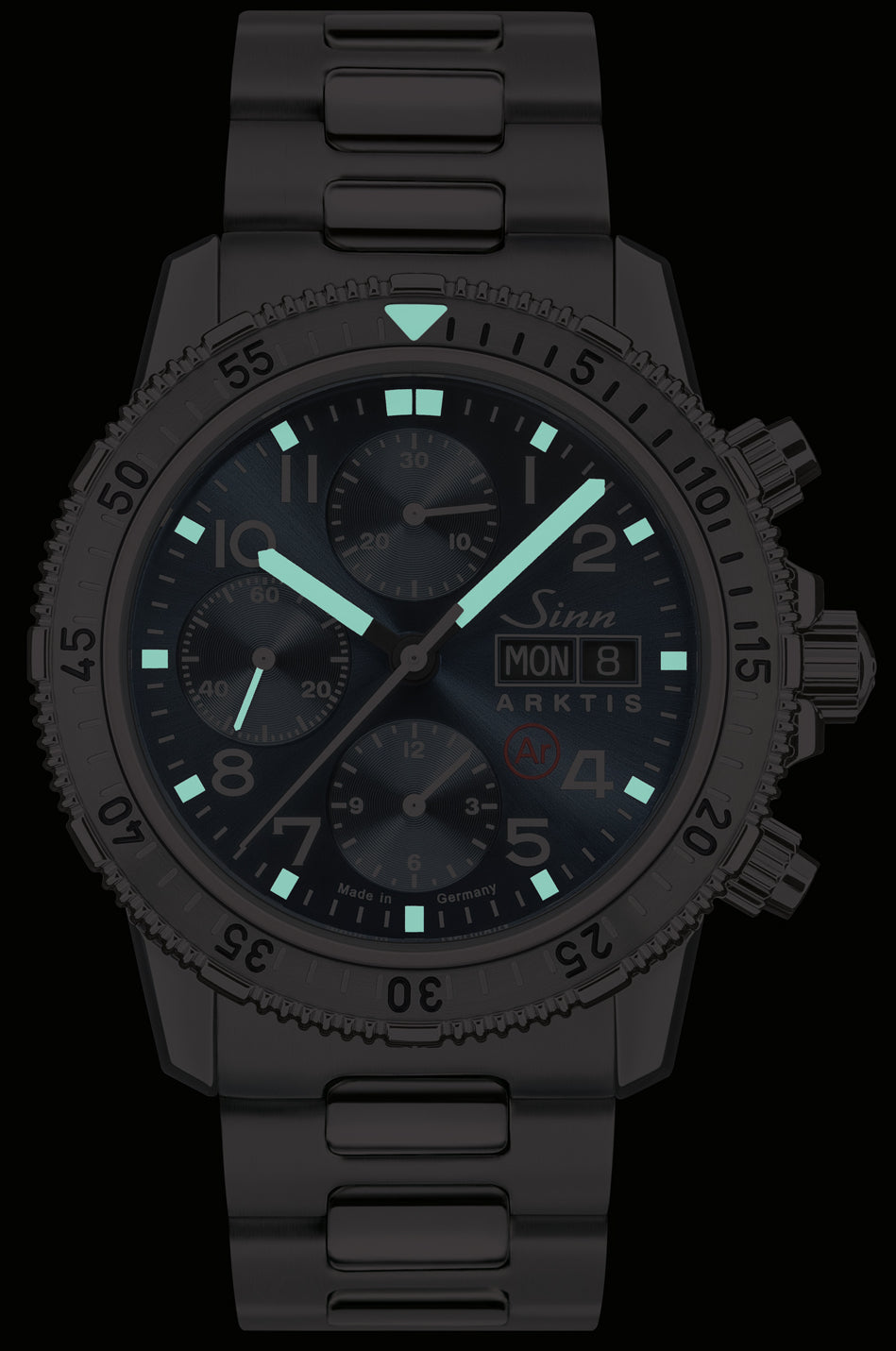 Sinn Watch 206 Arktis II Solid Link Bracelet
