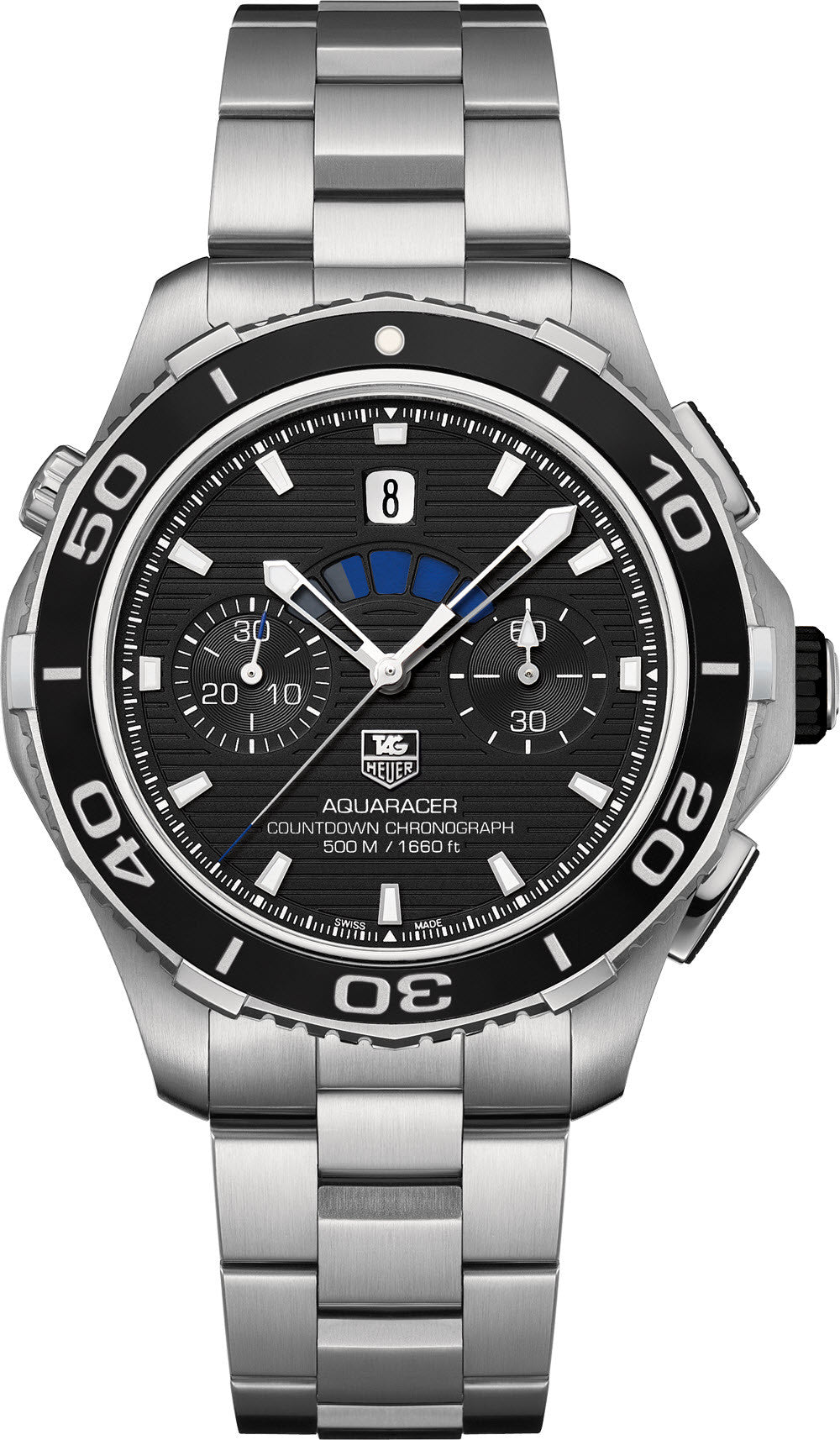 TAG Heuer Watch Aquaracer Countdown Automatic Chronograph D