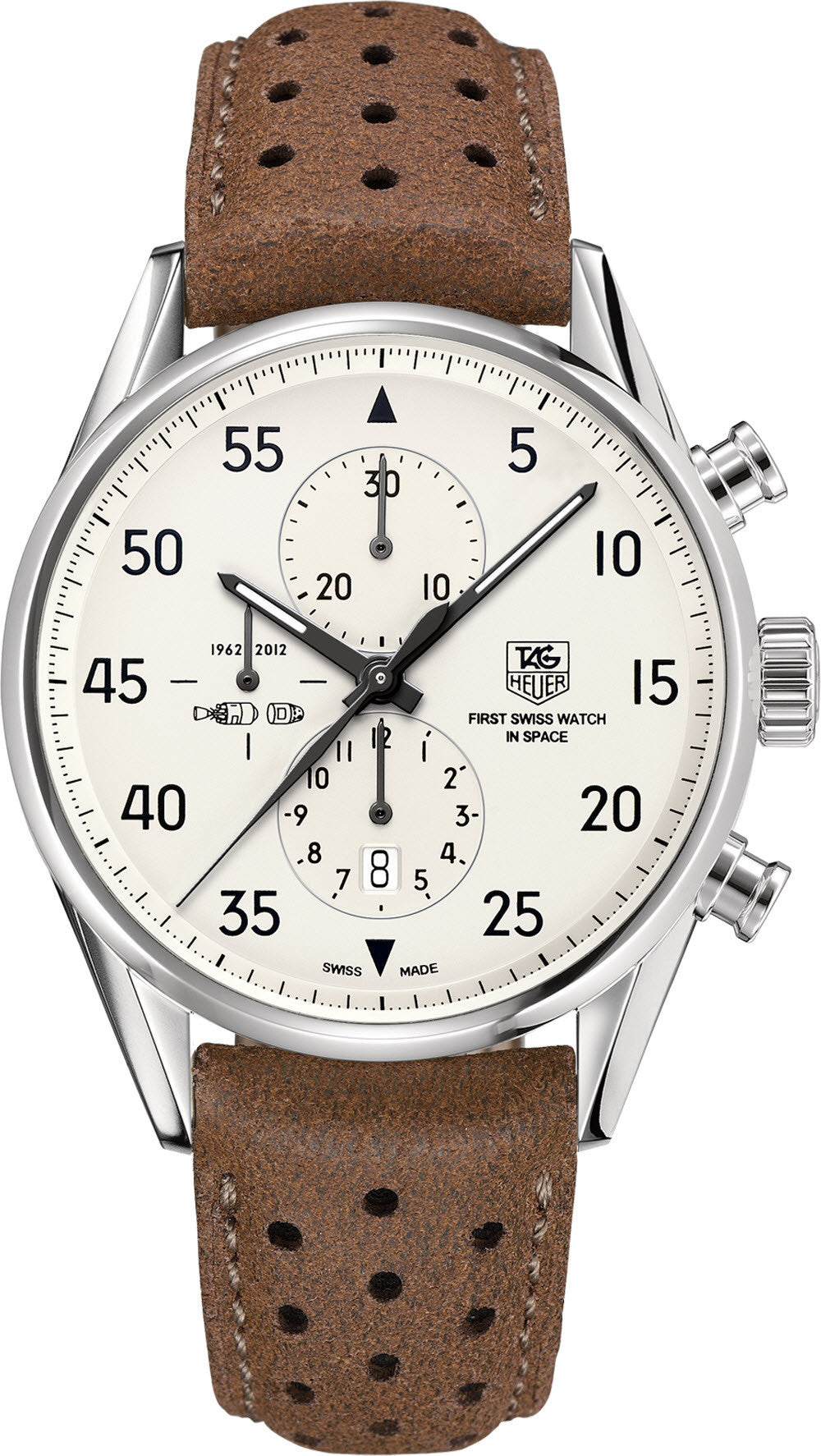 TAG Heuer Watch Carrera Calibre 1887 Chronograph SpaceX Limited Edition D