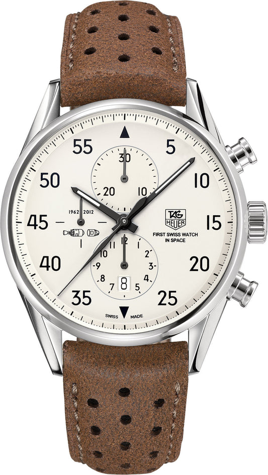 TAG Heuer Watch Carrera Calibre 1887 Chronograph SpaceX Limited Edition D