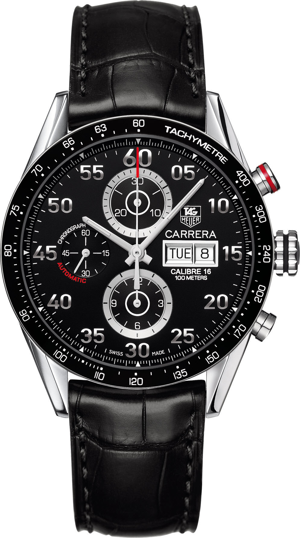 TAG Heuer Watch Carrera Day Date Automatic Chronograph