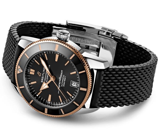 Breitling Watch Superocean Heritage II B20 Automatic 42 Rubber Aero Classic Pushbutton