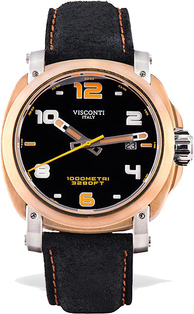 Visconti Watch Isla Majorca Bronze Black