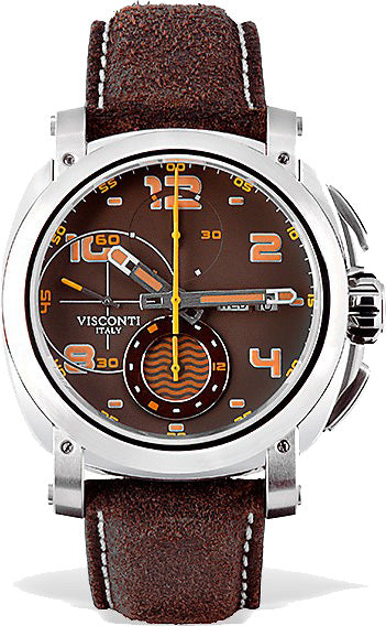 Visconti Watch Isla Majorca Chrono Steel