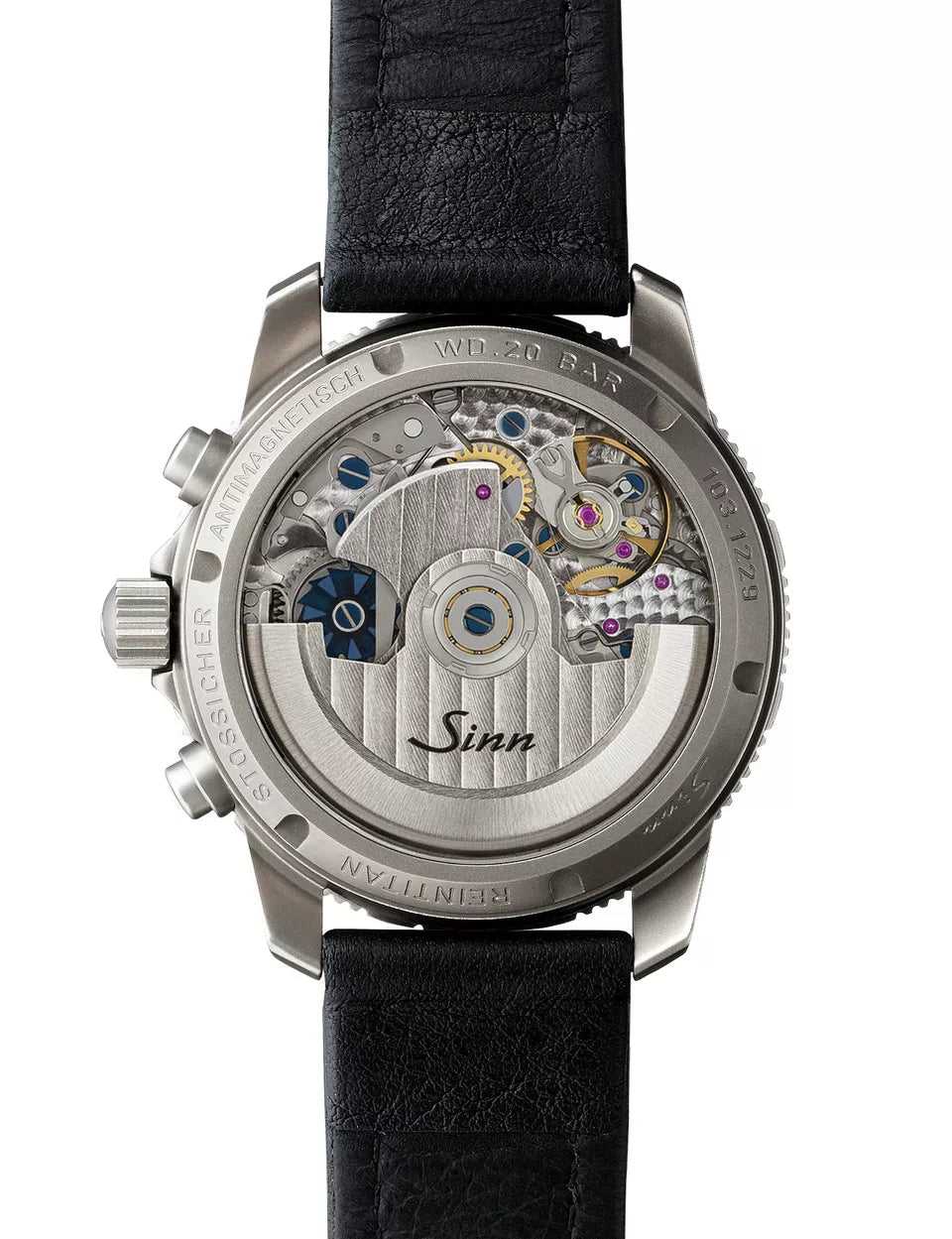 Sinn Watch 103 Ti Diapal Vintage Cowhide Brown