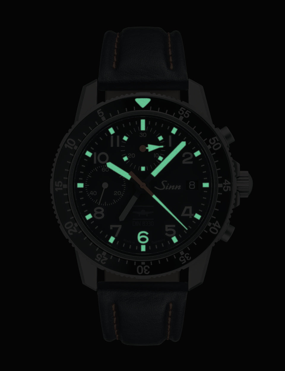 Sinn Watch 103 Ti UTC IFR Cowhide Mens