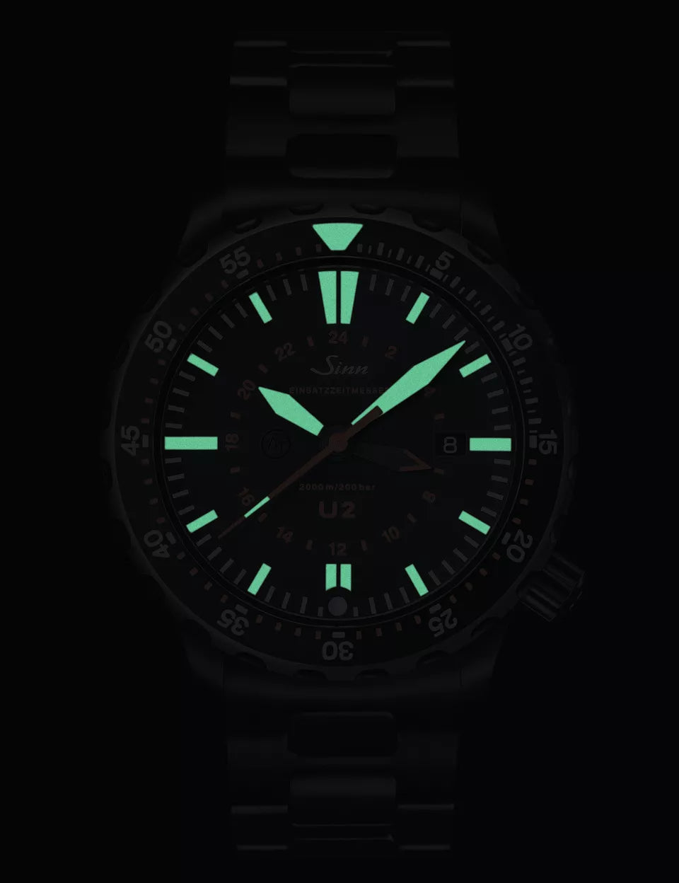 Sinn Watch U2 S - EZM 5 Vintage Cowhide Brown